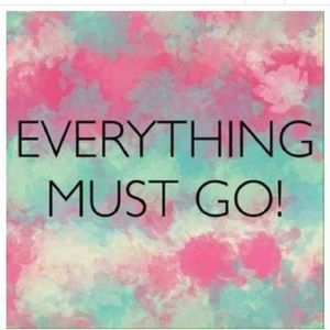 Closet clean out. Everything needs to go. Make an offer!